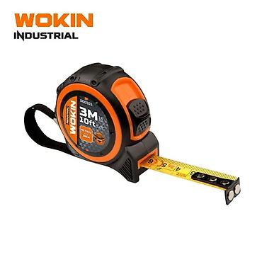 lazer olcu: WOKIN Şərit Metr (10 m × 25 mm / 33 ft) Tikinti, təmir, montaj, mebel — 1