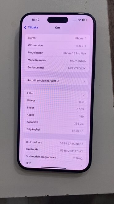 iphone 11 pro 2020: IPhone 15 Pro Max, 256 GB, Blue Titanium, Face ID