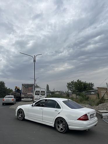 авто товары: Mercedes-Benz S-Class: 2000 г., 5 л, Автомат, Бензин, Седан — 5