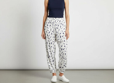 Women's Pants: Spodnie materiałowe damskie, rozmiar S