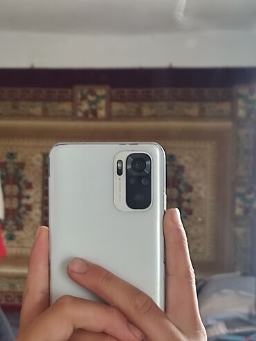 оперативная память ddr2 sdram: Redmi, Redmi Note 10, Колдонулган, 128 ГБ, түсү - Ак, 2 SIM