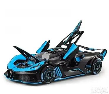 otisak sape psa: Buggati bolide plava verzija u razmerin1:24. buggati bolide plava — 1