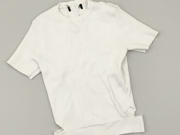 białe bluzki ze złotym nadrukiem: Футболка, S, стан - Хороший