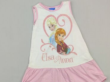 biała letnia sukienka mini: Сукня, Disney, 4-5 р., 104-110 см, стан - Хороший