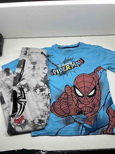 spiderman geyimi: Uşaq dəsti, Oğlan üçün, 10 - 12 yaş — 1