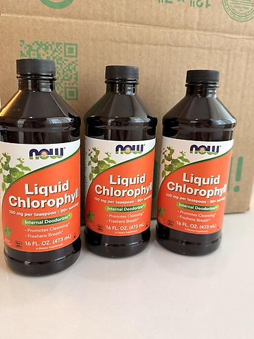 liquid brun: NOW Liquid Chlorophyll – Təbii detoks effekti!🌿 Bədənini içdən — 1