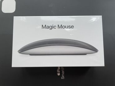 профилактика ноутбука: Apple Magic Mouse 3 black, б/у, отличное состояние, кабель лайтнинг