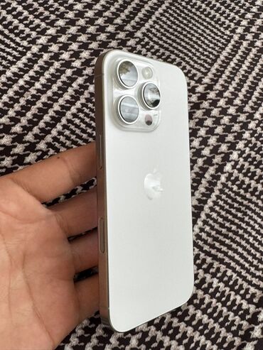 авто зовод: IPhone 16 Pro, Б/у, 256 ГБ, Белый, Защитное стекло, Чехол, Кабель, 95 % at lalafo.kg авто зовод: IPhone 16 Pro, Б/у, 256 ГБ, Белый, Защитное стекло, Чехол, Кабель, 95 %