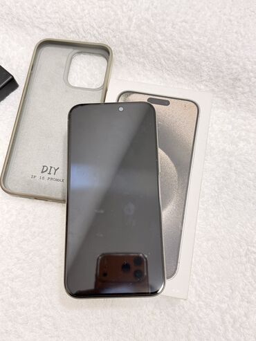 Apple iPhone: IPhone 15 Pro, Natural Titanium, Face ID — 8