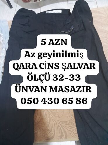 Şalvarlar: Cins Şalvar