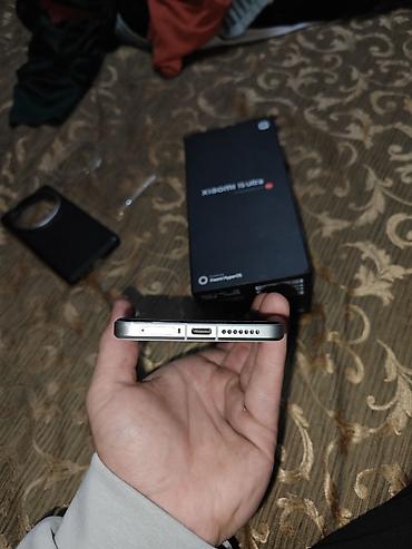 xaomi 17: Xiaomi, 15 Ultra, Б/у, 256 ГБ, цвет - Белый, 2 SIM, eSIM — 5