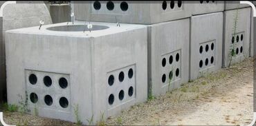Beton quyuları: Dəmir-beton quyu və quyu elementləri Satışı - Kanalizasiya, su və qaz — 42