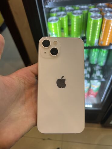 note 13 plus tablet: IPhone 13, 128 GB, Starlight, Barmaq izi, Face ID