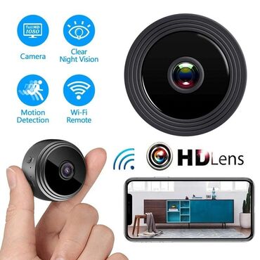 Videomüşahidə: Mini Wifi Kamera A9 ✅Wifi ilə qoşulma özəlliyi🛜 ✅1080P görüntü