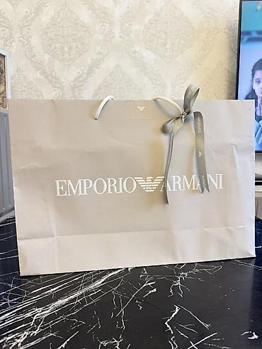 pandora qutu: Futbolka, Emporio Armani, M, rəng - Qara — 2