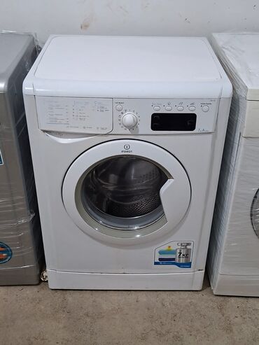 Paltaryuyan maşınlar: Paltaryuyan maşın Indesit, 7 kq, Avtomat, Qurutmasız, Kredit yoxdur
