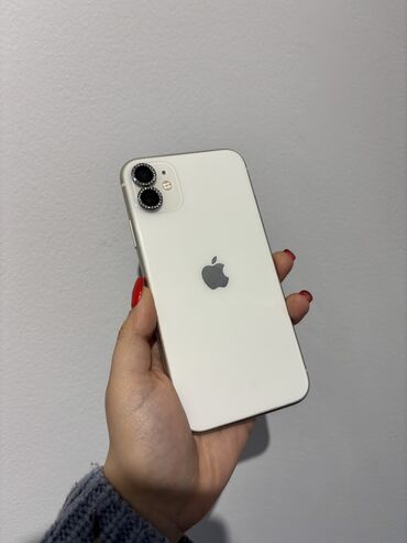 iphone 11 kredit kartı: IPhone 11, 64 GB, Ağ, Barmaq izi, Face ID