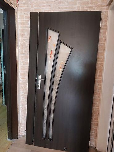 Müasir dizaynlı otaq qapısı - Material: tünd rəngli (vengə tonunda) lalafo.az -da Müasir dizaynlı otaq qapısı - Material: tünd rəngli (vengə tonunda)
