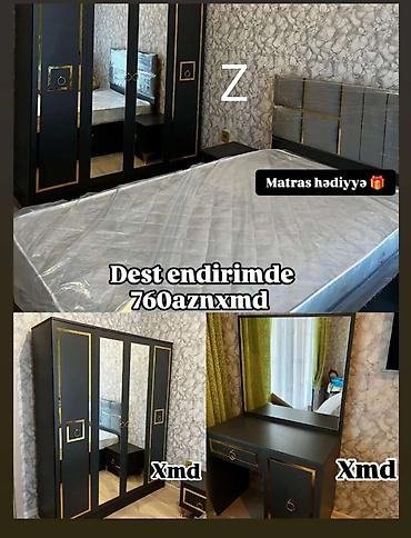 mebel kreditle: İkinəfərlik çarpayı, Yeni — 1