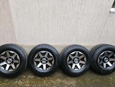 шины на рекс: Дөңгөлөктөр монтажда 265 / 70 / R 17, All-season, Колдонулган, Комплект, Жол тандабастар (АТ/МТ), Куйма, тешиктери - 6