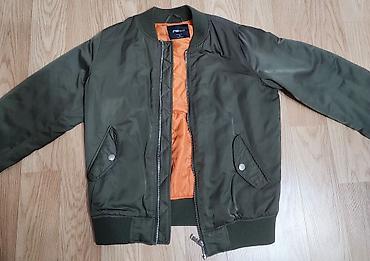 ust geyimləri: Unisex bomber gödəkçə – - Rəng: xaki (zeytun yaşıl) - Daxili: parlaq — 4