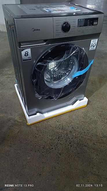 Стиральные машины: Стиральная машина Midea, Новый, Автомат, До 9 кг, Компактная — 10