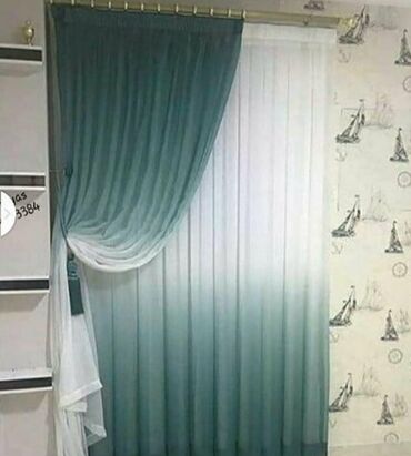 Шторы и занавески: Штора на заказ принимаем портьер и тюль и.д Дизайн индивидуальный — 7
