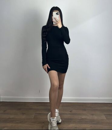 осеннее платье для беременных: Күнүмдүк көйнөк, Кытай, Күз-жаз, Кыска модель, S (EU 36)