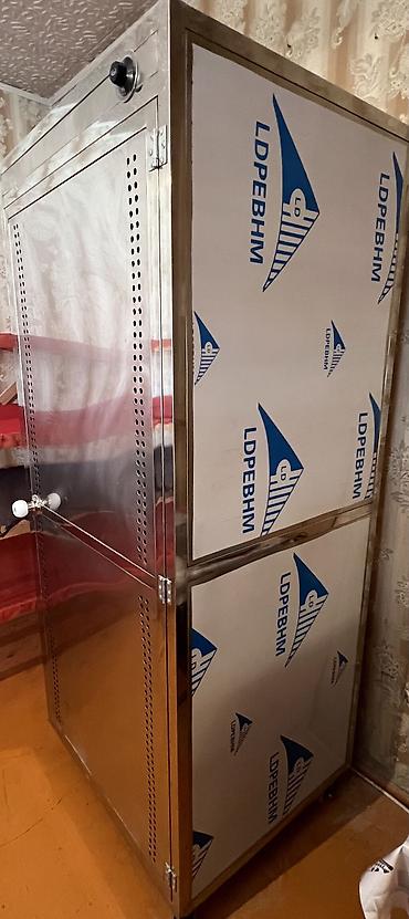 Сушильный шкаф Нержавейка Длинна 800 Ширина 700 Высота 1900 30 at lalafo.kg Сушильный шкаф Нержавейка Длинна 800 Ширина 700 Высота 1900 30