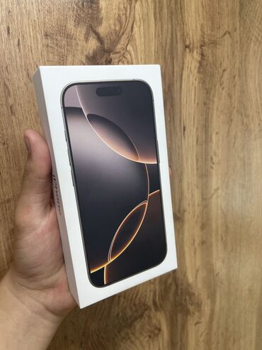 дорогие номера телефонов: IPhone 16 Pro, Новый, 256 ГБ, Desert Titanium, Защитное стекло, Чехол, В рассрочку, 100 %