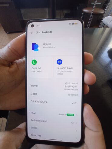 oppo a31: Oppo Reno | 128 GB | rəng - Qara | Kredit