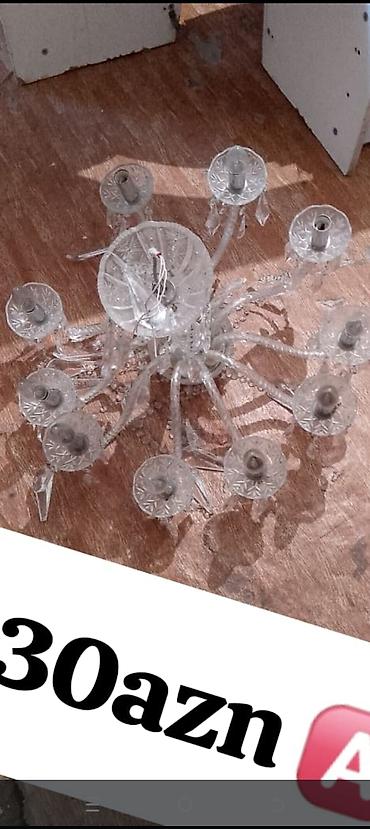qelyan şuşesi: Çılçıraq, 10 və daha çox lampa, Şüşə — 1