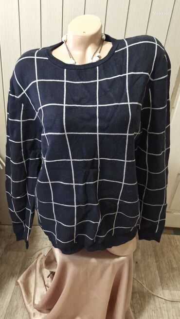 dugi dzemperi sa kapuljacom: XL (EU 42), Viscose, Casual cut, Plaid