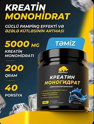 Kreatin Çəki: 100 - 200 g, Yeni lalafo.az -da Kreatin Çəki: 100 - 200 g, Yeni