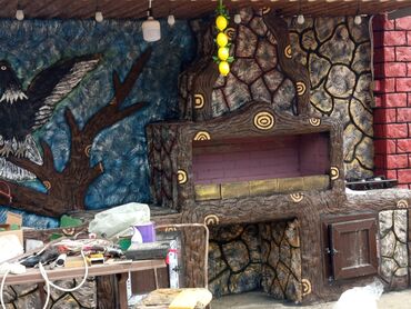 Digər ixtisaslar: ✅ Xidmətlərin detallı siyahısı: Qaya daşı dekoru (imitasiya və ya — 17