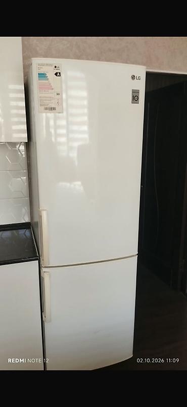 Бытовая техника: Холодильник LG, Б/у, Двухкамерный, No frost, 185 * — 1