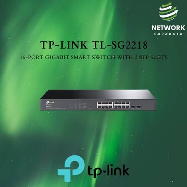 Modemlər və şəbəkə avadanlıqları: TP-Link - TL-SG2218 İnterfeyslər: • 16 RJ45 10/100/1000 Mbps port •