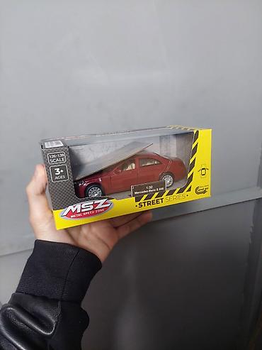 maneki neko top: MSZ Street Series metal oyuncaq avtomobil – Mercedes‑Benz S600 (miqyas — 2