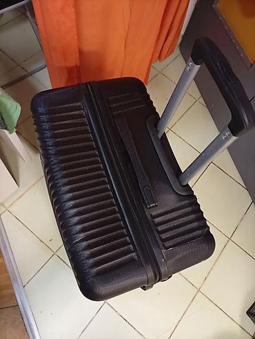 torba za bebe: Veliki kofer na točkiće – crni, tvrda školjka oko. 75 50 30 MIRJEVO — 5