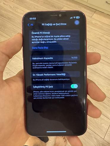 xiaomi civi 1: IPhone 11, 128 GB, Qırmızı, Simsiz şarj — 5