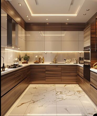 Sifarişlə mətbəx mebeli: Sifarişlə mətbəx dəsti, Özü çəkən petlələr, Mat laminat, Kredit var, Pulsuz çatdırılma, Rayonlara çatdırılma — 25