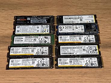 kitab şəkilləri profil ucun: 1TB NVME SSD. Hər biri orginal az işlənmişlərdir 180-200-220-230-250 — 1