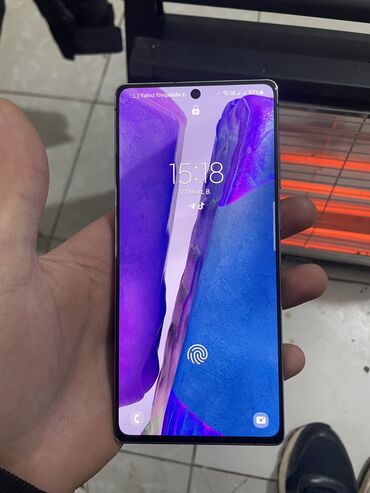 samsung galaxy note 5 satiram: Samsung Galaxy Note 20, 256 GB, rəng - Boz, Barmaq izi, Face ID, İki sim kartlı