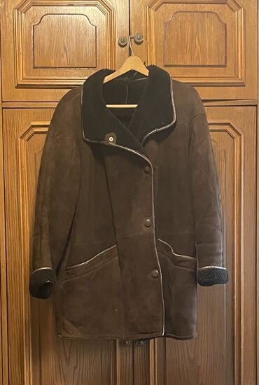 kapa kacket: XL (EU 42), With lining, color - Brown