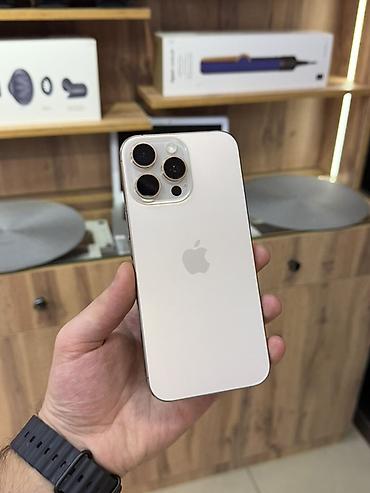 Apple iPhone: IPhone 16 Pro Max, 256 GB, Desert Titanium, Simsiz şarj — 1