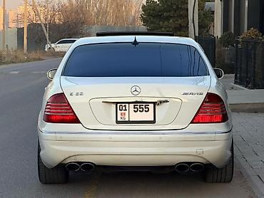 x3 bmw: Mercedes-Benz S-class AMG: 2003 г., 5.5 л, Автомат, Бензин, Седан — 8