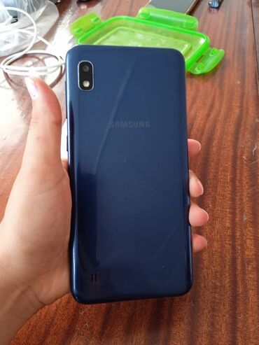 Samsung: Samsung Galaxy A10, 32 GB, rəng - Göy, İki sim kartlı