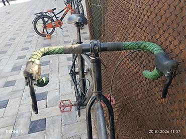 low 2 fixed gear: Городской/шосс или сингл спид велосипед с дроп-рулём и дисковыми — 3