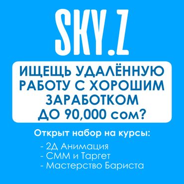 курсы видеомонтажа: Хочешь получать до 90,000 сом в месяц работая онлайн? Пройди наши