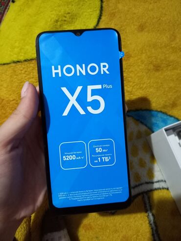 купить айфон 6 s plus: Honor X5b Plus, 64 GB, rəng - Qara